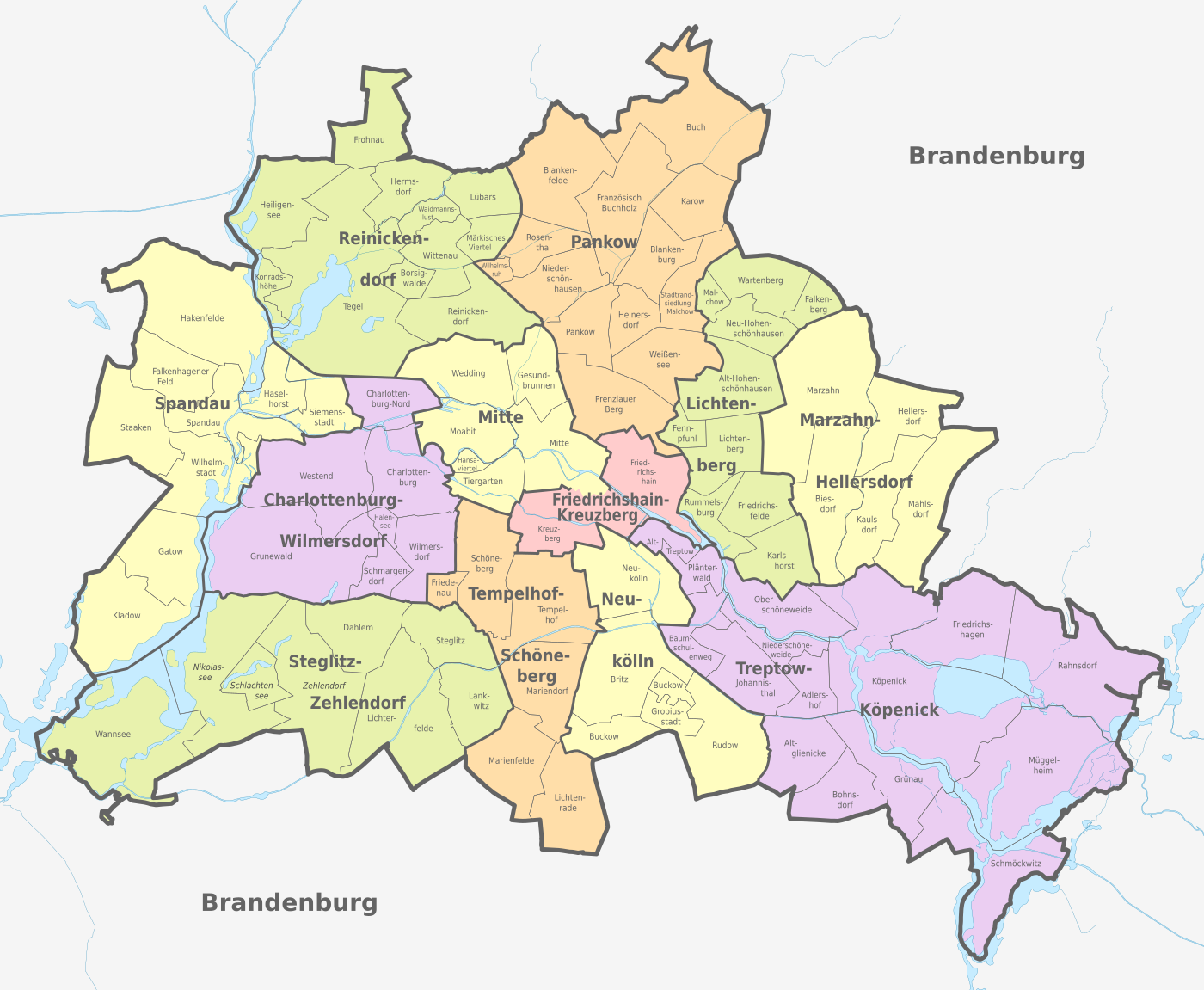 Unsere Einsatzgebiete in Berlin